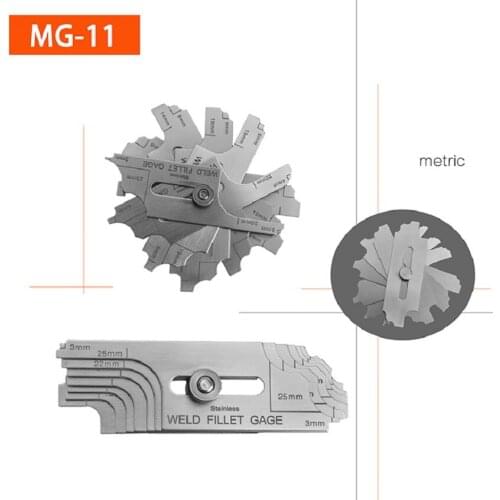 MG-11 welding fillet Gage inspection welding gauge Soldering Ruler