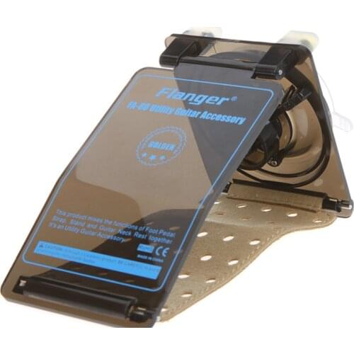 Multifunctional Guitar Pedal Ukulele Holder Guitar Accessories Flanger FA-80 Utility Pedal Guitarra Guitar Strap Stand