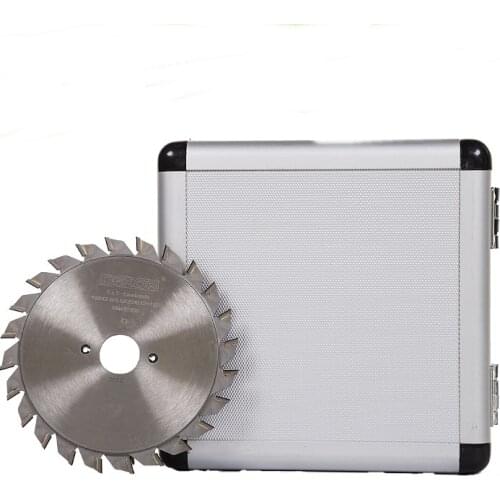 LIVTER PCD TCT Split Scoring Saw Blades Sliding Table Saw Slotting Saw Blade 120x20x(12+12)T