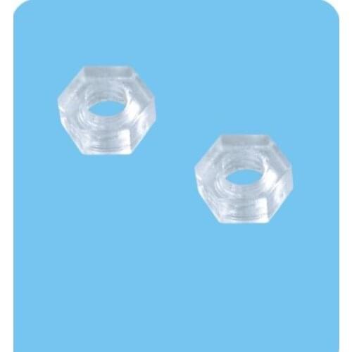 Hex nuts Mu4 Tapped/ thread:M4 -plastic nylon nuts bolts fasteners crew free shipping free shipping