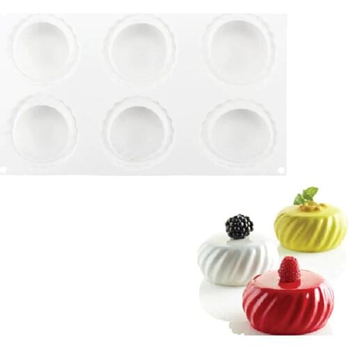 Silicone 3D Mooncake Mold Cake Decorating Baking Tools For Chocolate Mousse Desserts Moulds Samurai Pastry Art Mould