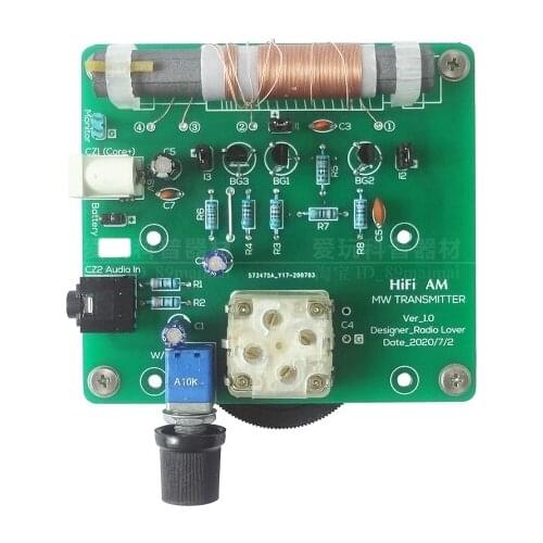 Medium Wave Transmitter Experiment AM Radio Transmitter DIY Kit Test Rock Radio