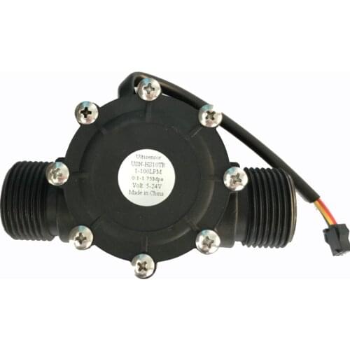 USN-HS10TB 1 inch Big Hall Water Flow Sensor 1-100lpm saiersensor flow sensor BSP G1"