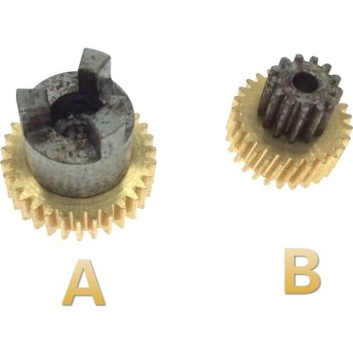 Iron for 2011-17 Porsche Cayenne rear door window glass curtain shade motor internal gear repair kit