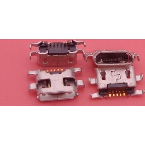 100pcs/lot for ALCATEL ONE TOUCH POP MEGA A995 micro usb charge charging connector plug dock socket port free shipping