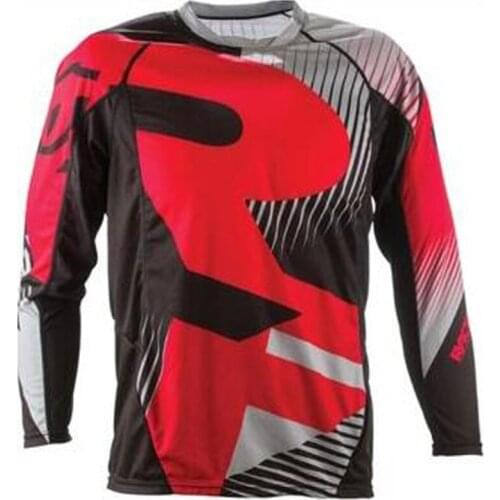 2021 Quick Dry Motor Jersey MX Bike Bike Motocross DH MTB T Shirt Clothes Long Sleeve Breathable Electric Motorcycle FXR DH