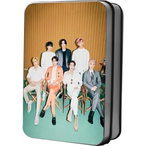 40PCS/SET South Korean Groups K-POP Bangtan Boys Butter Lomo Card Poster PhotoCard Postercard Cards JIMIN SUGA Fans Gifts Box
