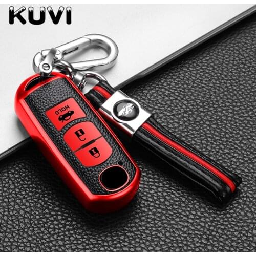 New Soft TPU Car Key Cover Case for Mazda 2 3 5 6 2017 CX-4 CX-5 CX-7 CX-9 CX-3 CX 5 Accessories