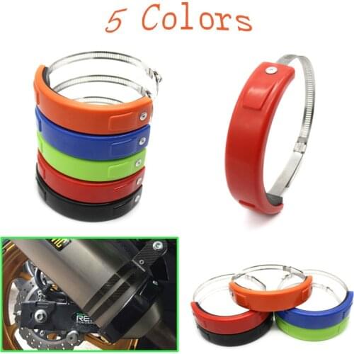 Hot sell motorcycle accessories Silencer/Exhaust Oval Exhaust Orange Protector For TRIUMPH TIGER 1050/SPORT 800/XC /XCX/XR 1200