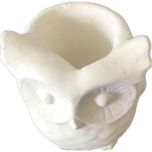 Mini 3D Animal Bird Toy Craft Plaster Molds Handmade Cement Silicone Pot Mold Resin Planter Mould