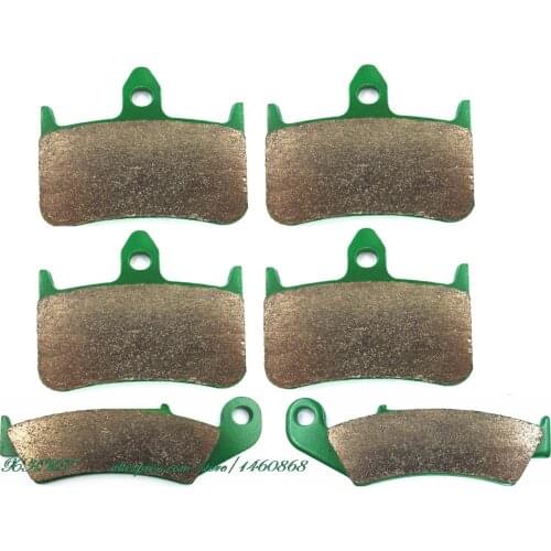Brake Pads Set For Honda Vtr400r Vtr400 Vtr 400 R ( Nc 30 ) 1989 1990 1991