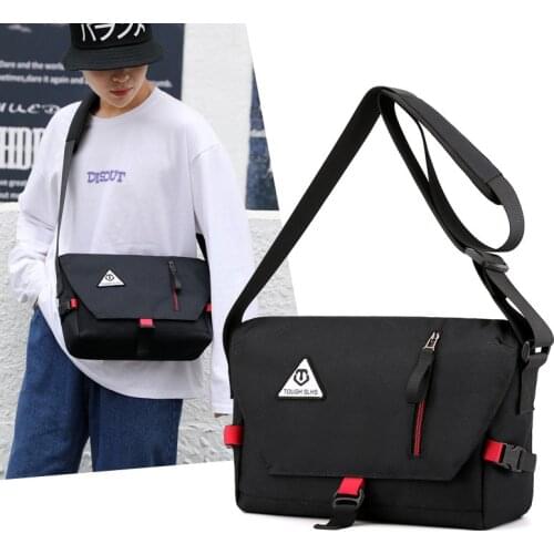 Nylon Shoulder Bags Men Tote Messenger Bags Strong Fabric Casual Leisure New Style Crossbody Bags 2020 Multiple Pockets