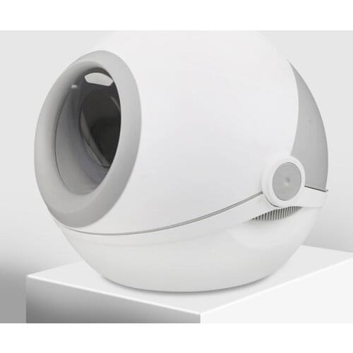 Training Cat Litter Box Automatic Enclosure Self Cleaning Furniture Large House Cat Bedpans Arenero Gato Cat Supplies BD50CB