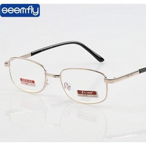 Seemfly UltraLight Reading Glasses Men Optical Eyeglasses Lens Presbyopia Women Far Sight Goggle Diopter +1.0 +1.5 +2.0 +4.0