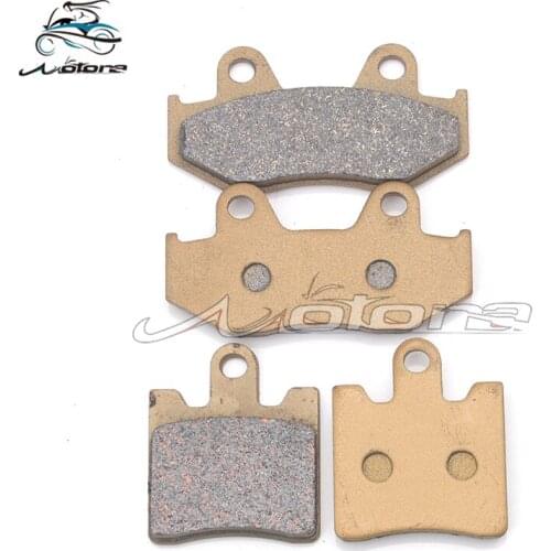 Motorcycle Front Rear Brake Pads for AN250 1998-2006 AN400 1999-2006