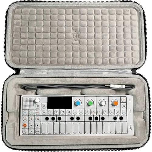 Portable Handbag Carrying Case for TEENAGE ENGINEERING OP-1 Digital Synthesizer Protection Sleeve Storage Box Hard Shell