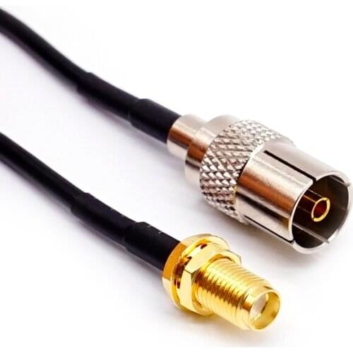 RF Coaxial cable TV to SMA connector TV Female to SMA Female Plug RG174 Pigtail cable 15cm