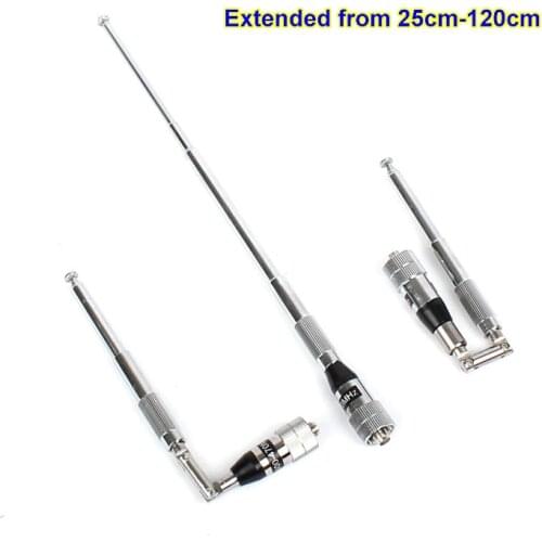 Foldable Flexible Long Range Extend 25-120cm Telescopic Antenna for Garmin Alpha 100 50 Astro 220 320 430 Accessories