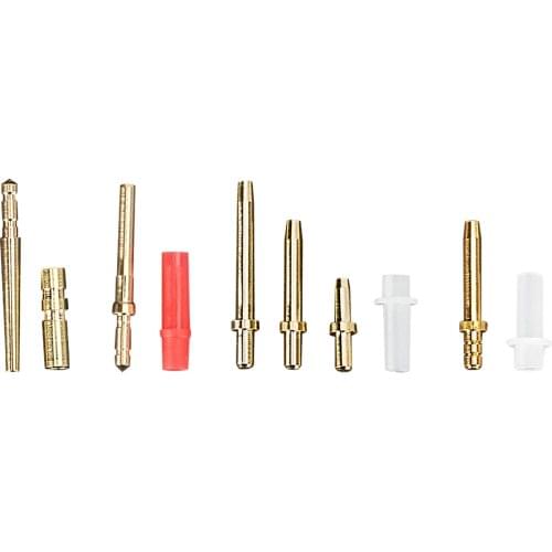 Dental Laboratory special sets of Nails Brass Dowel Pins 18mm total 1000 pins and 1000 sleeves