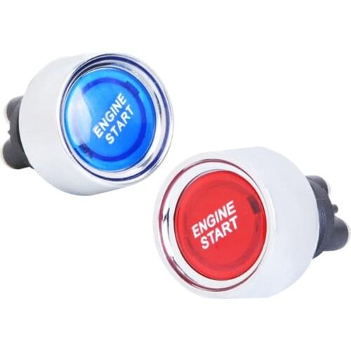 Factory Price 12V Car Engine start stop Switch Push Button Protective launcher for car Decorative Ignition Starter Car Accessory