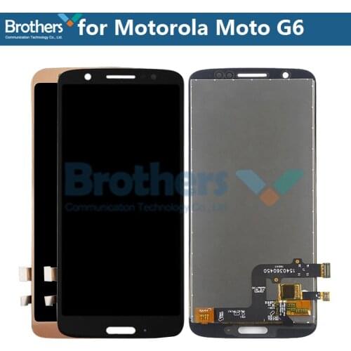 LCD Screen for Motorola Moto G6 LCD Display for Motorola G6 XT1925 Screen LCD Assembly Touch Screen Digitizer Replacement Tested
