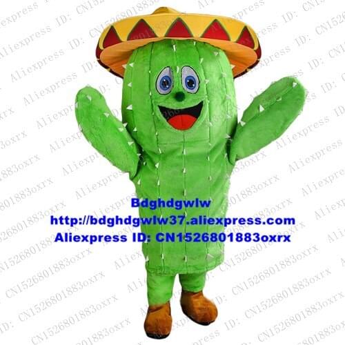 Cactus Cacti Cereus Cactaceae Mascot Costume Adult Cartoon Character Outfit Suit Shop Celebration MINIPINK Top Seller zx2050