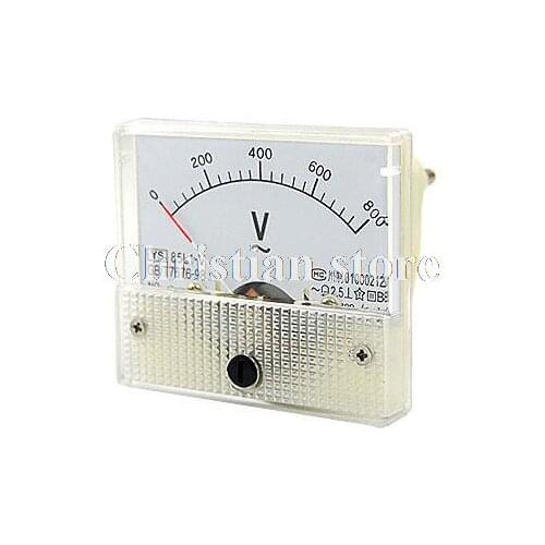 Class 2.5 Accuracy AC 0-800V Gauge Panel Voltage Meter