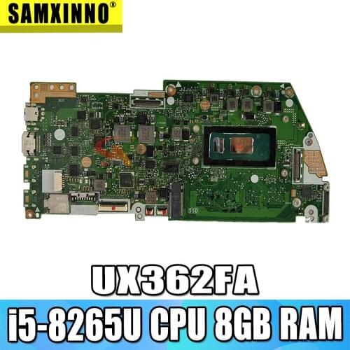 AKemy For ASUS UX362FA-EL142T ZenBook Flip UX362 laptop mainboard motherboard with i5-8265U CPU 8GB RAM tested full 100