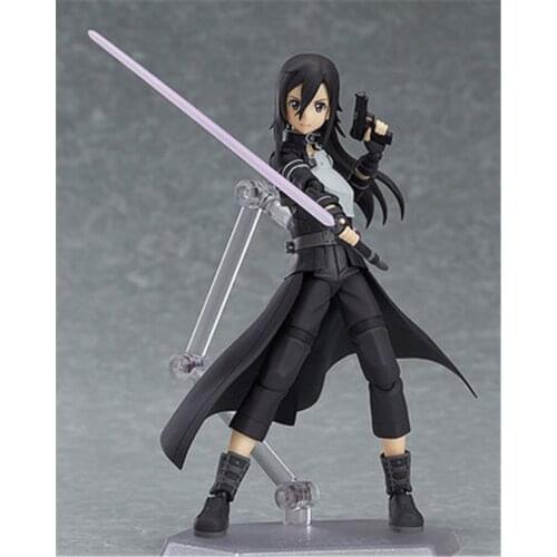 Sword Art Online II Kirito Figma 248 joint Movable figure Anime SAO Action Figure PVC New Collectible Figurine Toys Doll 15cm