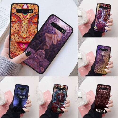Fashion Rock Band Tool Phone Case For Samsung Galaxy S5 S6 S7 S8 S9 S10 S10e S20 edge plus lite