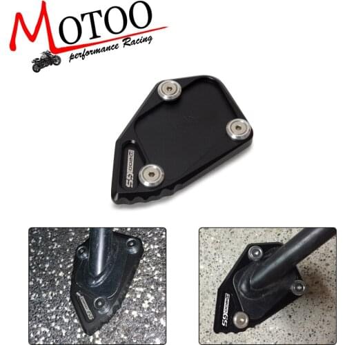 Motorcycle CNC Aluminum Side Stand Enlarge Kickstand parts For BMW R 1200 GS ADV 2008-2012