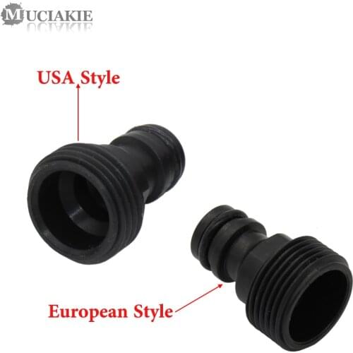 MUCIAKIE 5PCS 3/4" Male Threaded Connection Quick Connectors Garden Irrigation Joint Swivel Joint Water Pipe Connector