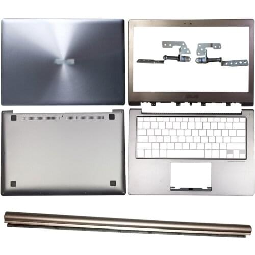 NEW Laptop LCD Back Cover/Front Bezel/Hinges/Hinges Cover/Palmrest/Bottom Case For ASUS UX303L UX303 UX303LA UX303LN Gold No Tou