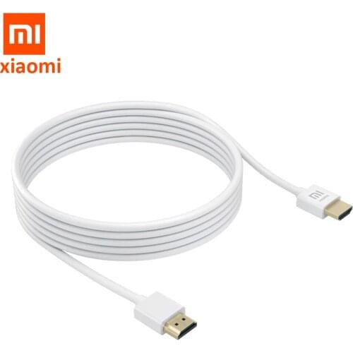 Original Xiaomi HDMI Cable HDMI to HDMI 3M 1.5M 4K HD Cable for 3D 24K Gold-plated Plug 18Gbps for Xiaomi TV Projector TV Box