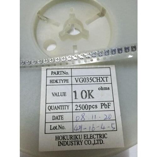 Original new 100% VG035CHXT SMD fine-tuning resistance 10K 3pin precision adjustable potentiometer (SWITCH)