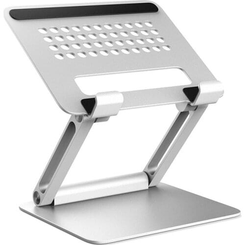 Adjustable Tablet Stand Aluminum Alloy Tablets Holder Desktop Hands Free Tablet Stand for iPhone iPad Mini Air Pro Up to 14 inch