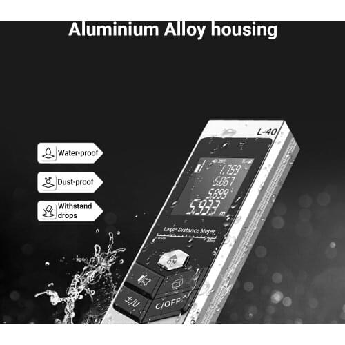 Handheld Rangefinder Digital Mini Distance Measuring Laser Distance Meter Electronic Angle Horizontal Space Measurement Device