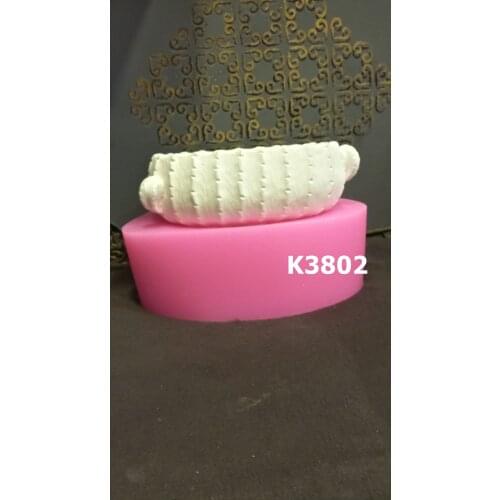 Oval cactus flower pot silicone mold