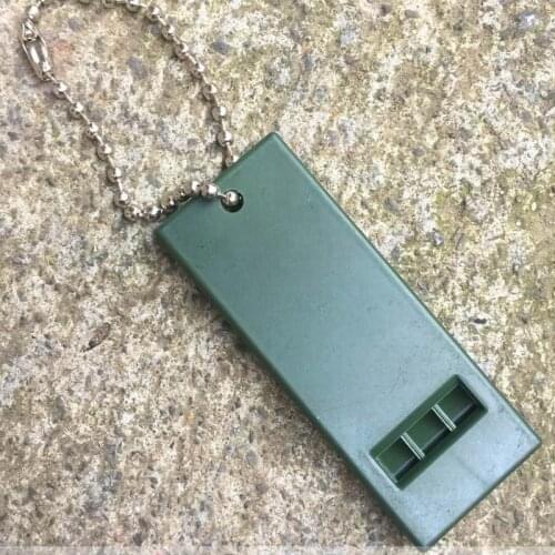 500 PCS Plastic Outdoor Rescue Whistle 3 Frequency Sounds Whistle Coach Whistle Outdoor First Aid Whistle Travel Emergency Kit