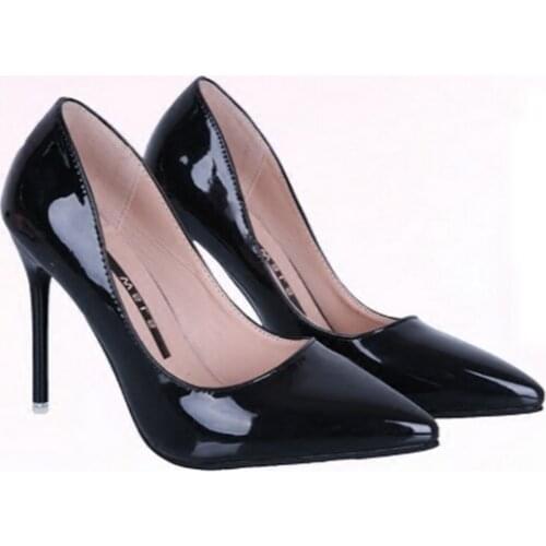 Uper High Heels Sexy Fine With Nightclub 2019 The Spring Pointed S Shallow Mouth Mirror Single Shoes Wild Silver Womens Shoes