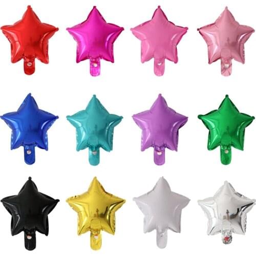 10PCS 10inch New Year Star Foil Balloons Wedding Birthday Party Decor baby shower Ballon Gifts kids Toy Air Ball Globos