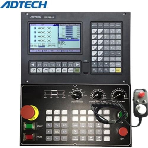ADTECH CNC millling engraving router machine VMC control system 4 axis CNC controller