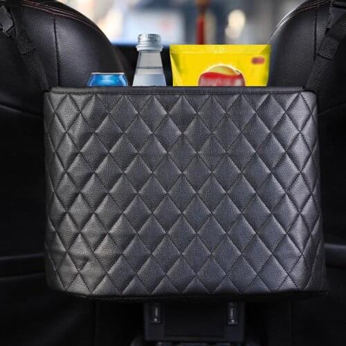 Car Storage Large Capacity Elastic Car Mesh Net Bag Between Organizer Back Luggage Pocket For Styling Handbag Holding Net