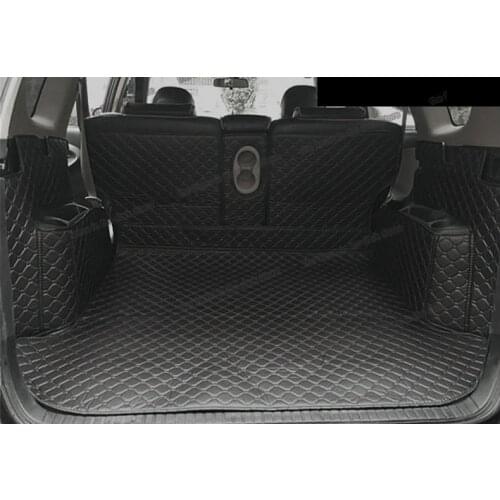 For toyota RAV4 leather car trunk mat cargo liner 2006 2007 2008 2009 2010 2011 XA30 cover carpet boot accessory auto interior