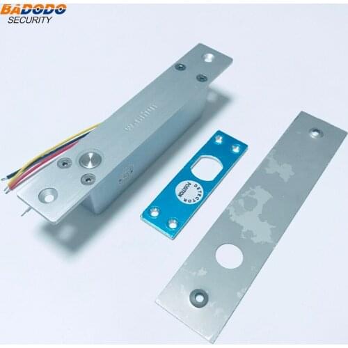 DC 12~24V 4 lines low temperature Electric bolt lock fail safe time delay electrical door lock for home access control