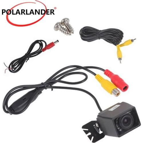 Hot sell Waterproof Night Vision Car Rear View Camera 9 LED Reverse Backup Camera E327 Color CMOS