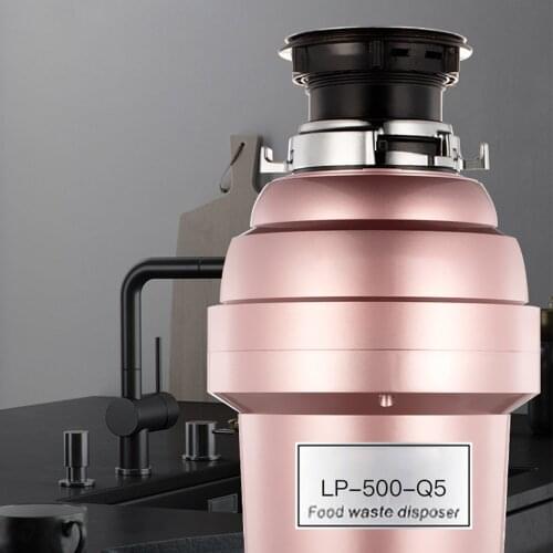 Kitchen Food Garbage Processor Food Waste Disposer Chopper Stainless Steel Grinder Fully Automatic Household Drain Pipe Sink