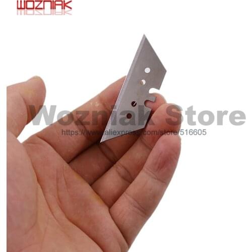 Wozniak 10pcs/lot T blade Spare blade for art knife Superhard SK5 Electric iron LCD screen shovel Polarizing shovel blade