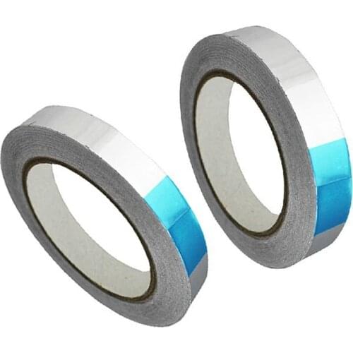Hot BGA Aluminum Foil Tape 30MM 40MM 50MM 60MM Width 40M Roll Heat Reflection High Temperature Adhesive Insulation Protective