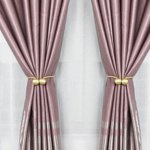 Magnetic Ball New Pearl Curtain Simple Tie Rope Accessory Rods Accessoires Backs Holdbacks Buckle Clips Hook Holder Home Decor